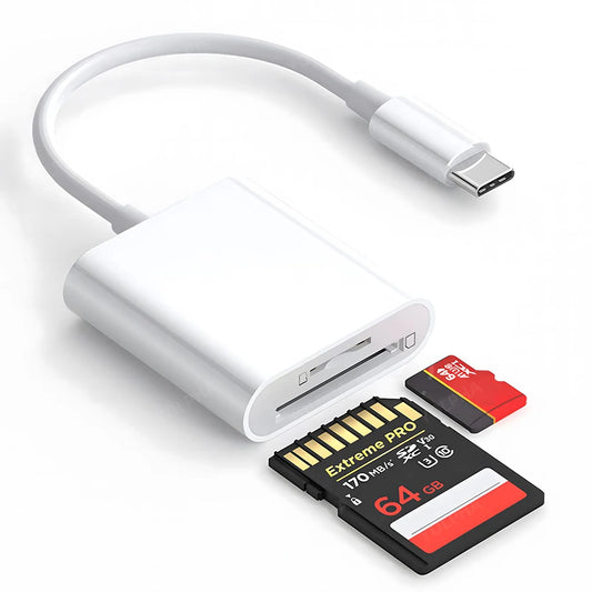 USB Type C Memory Card Reader Adapter